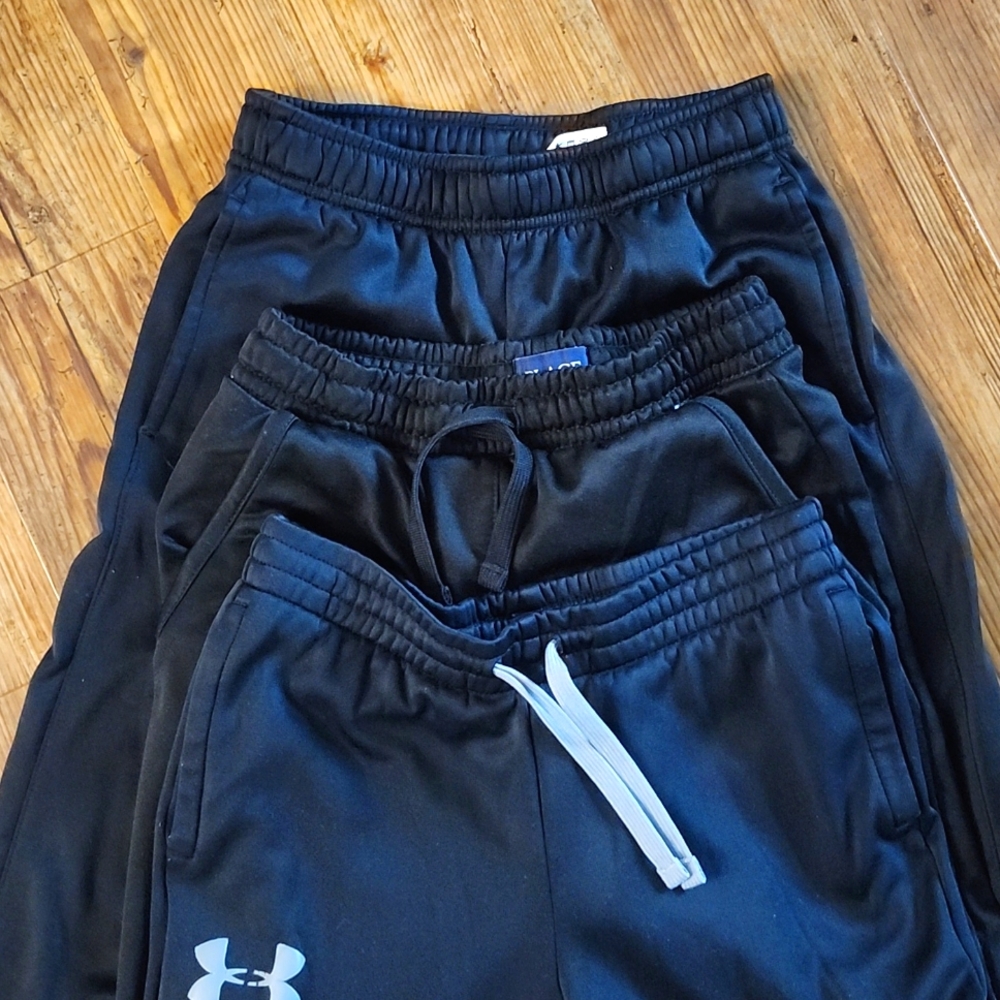3 pairs black medium pants